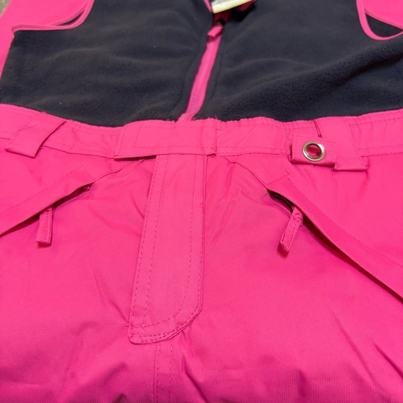 Hudson unisex Snow Bib Overalls, Large - Picture 4 of 8